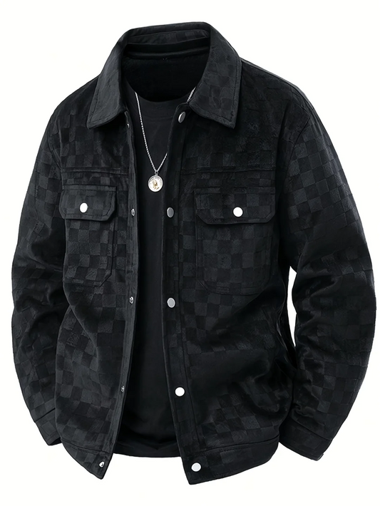 Jonas | Elegante Herrenjacke aus feinem Wildleder