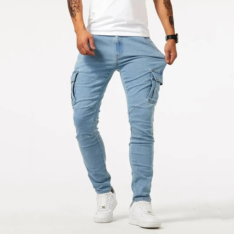 Paula | Kensington Slim-Fit Cargohose Herren Stil