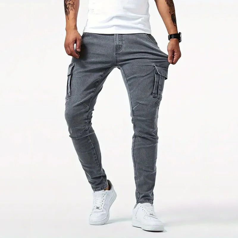 Paula | Kensington Slim-Fit Cargohose Herren Stil