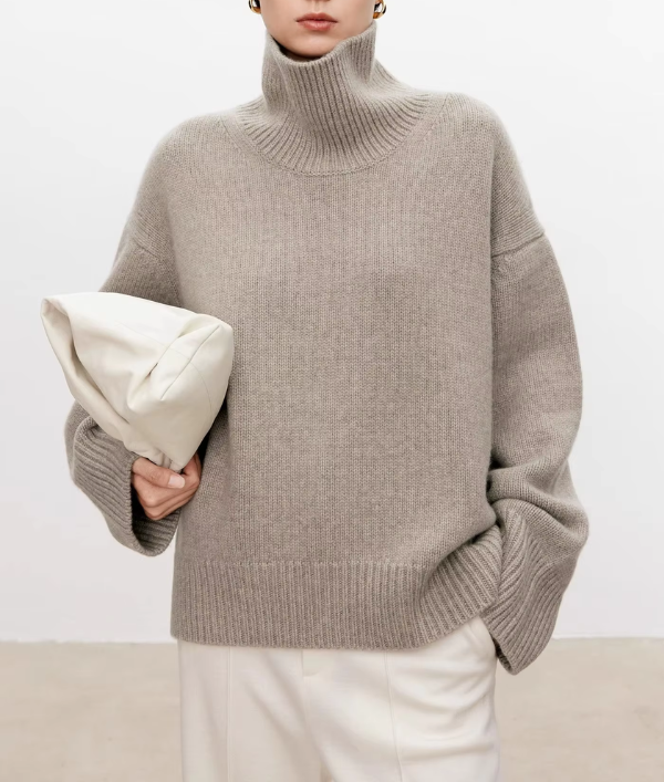 Isabel | Pullover Damen mit weichem Rollkragen