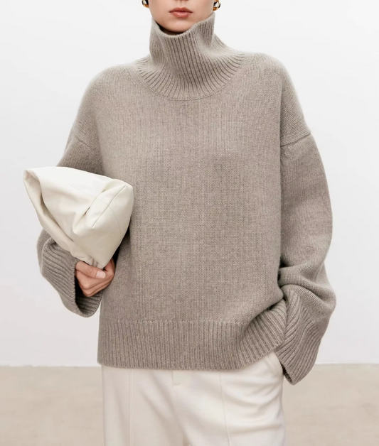 Isabel | Pullover Damen mit weichem Rollkragen