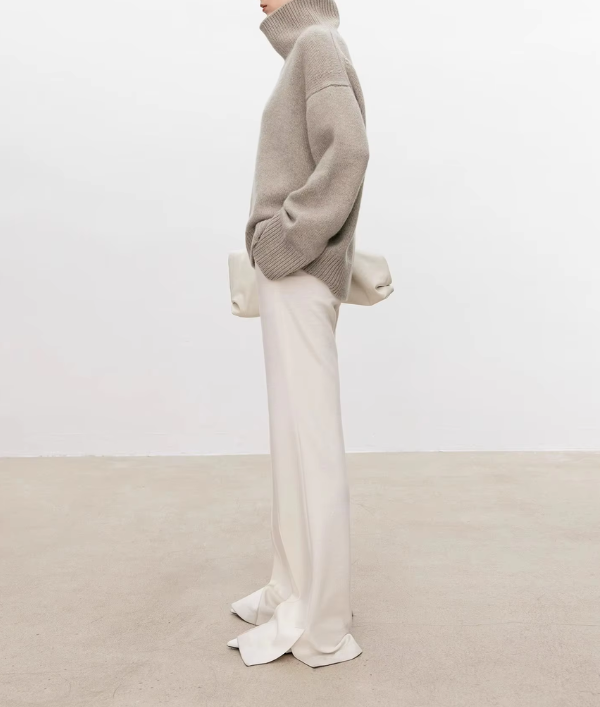 Hanna | Damen Pullover modisch elegant mit Rollkragen