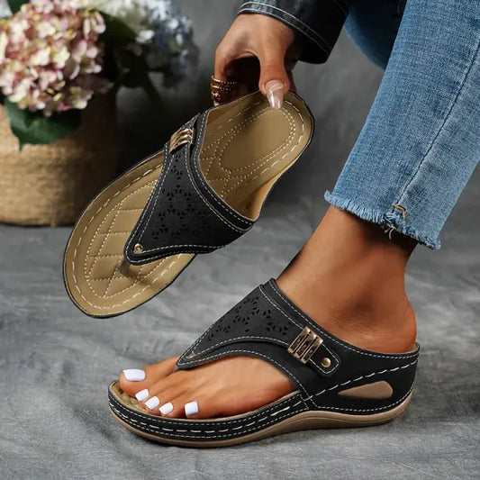 Hannah | Modische Sandalen Damen Bunt Look