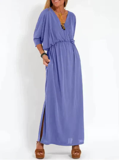Nora | Stilvolles Langes Kleid Elegant Chic