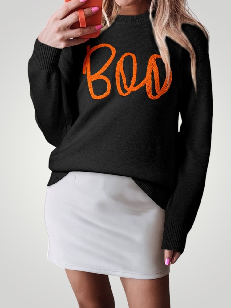 Freya | Moderner Rippstrickpullover Drop-Schulter