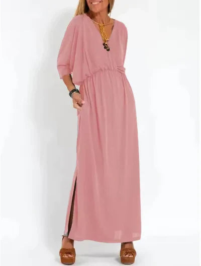 Nora | Stilvolles Langes Kleid Elegant Chic