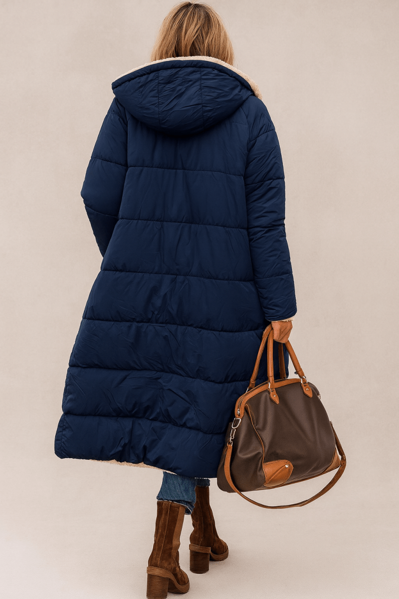 Mila | Damen Mantel weich luxuriös modern geschnitten