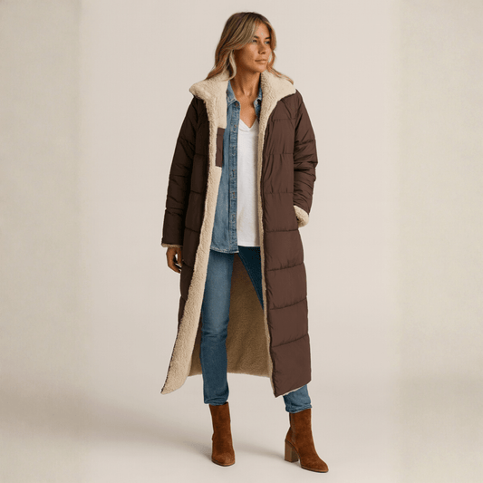 Mila | Damen Mantel weich luxuriös modern geschnitten