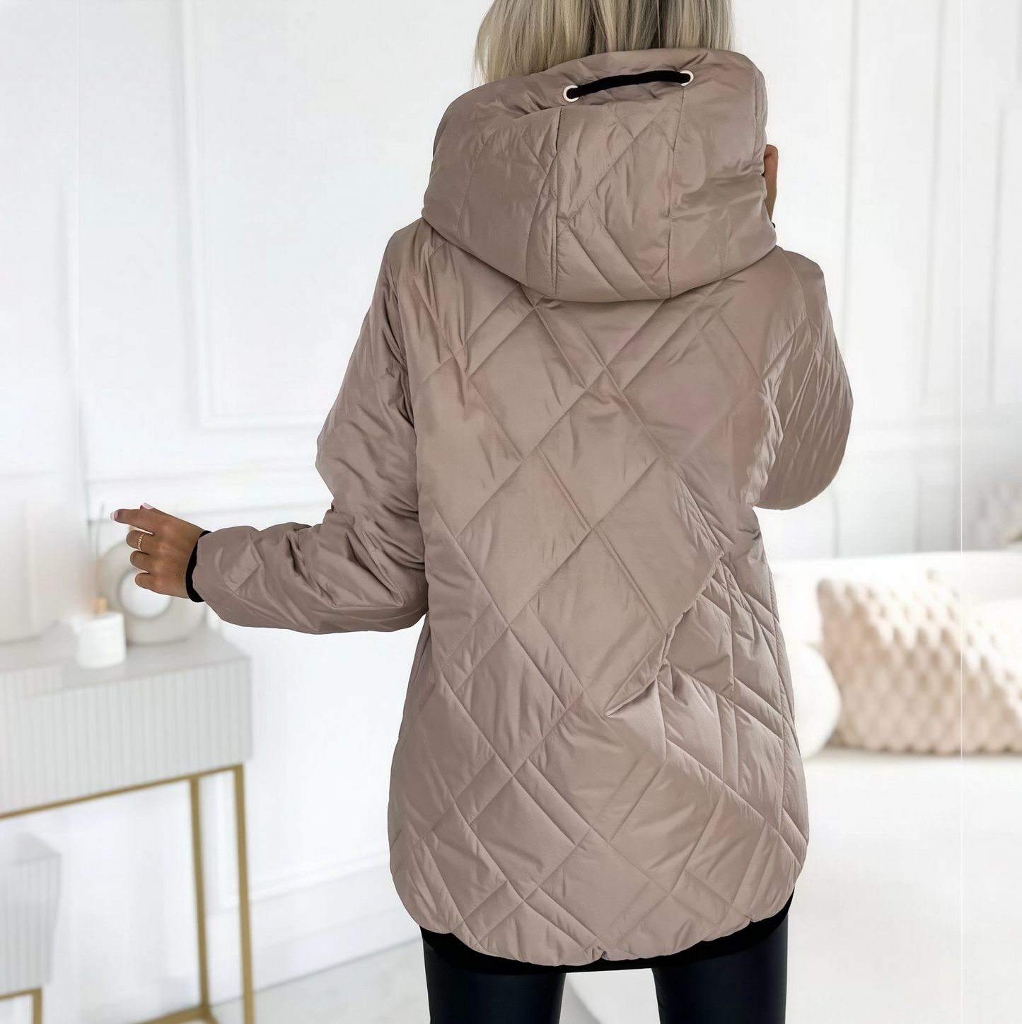 Theresa | Modischer Parka für Damen im langen Schnitt