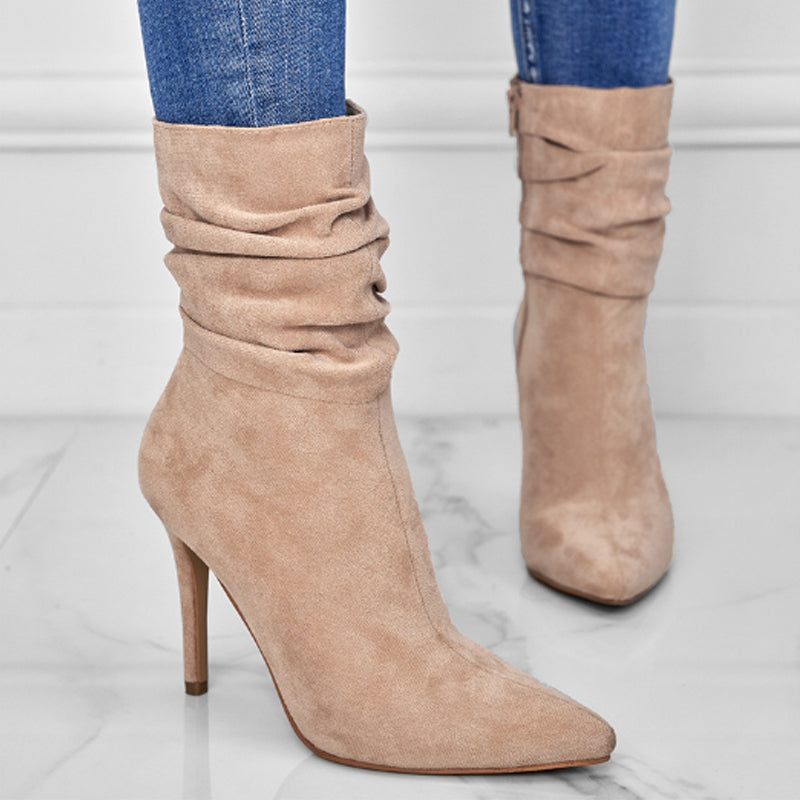 Sabrina | Premium-Stiefel in stilvoller Veloursoptik