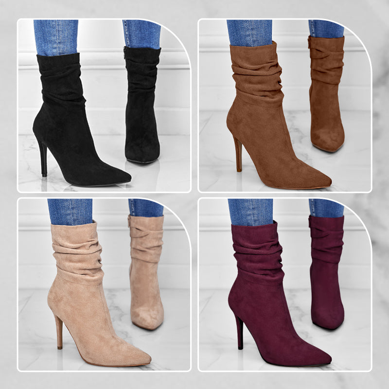 Sabrina | Premium-Stiefel in stilvoller Veloursoptik