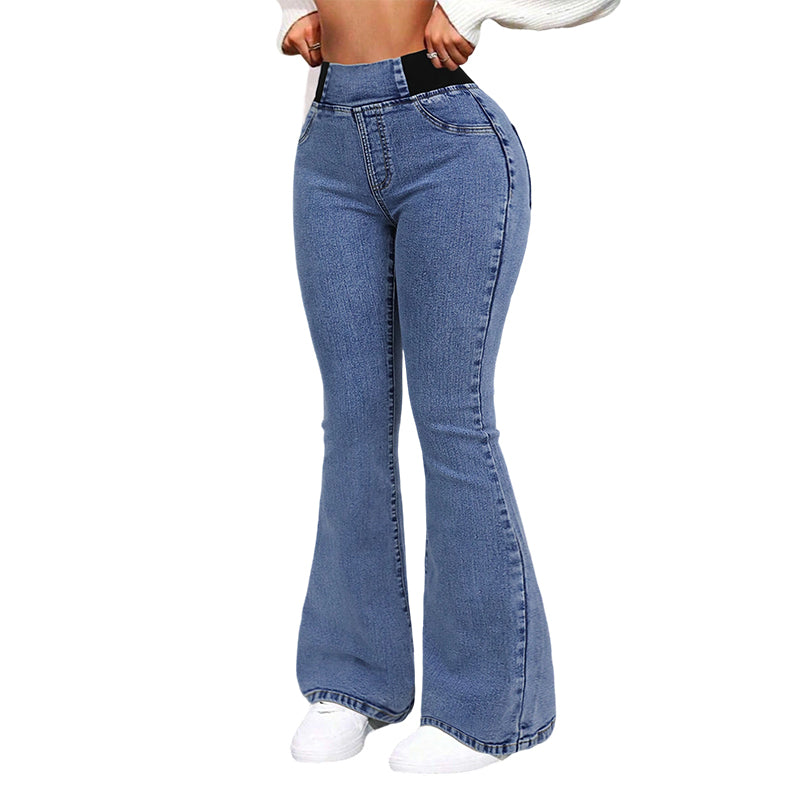 Leonie | Stilvolle Jeans im ausgestellten Look