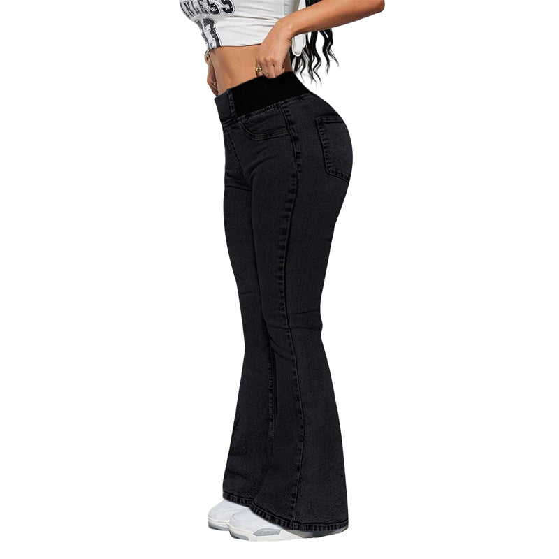 Leonie | Stilvolle Jeans im ausgestellten Look