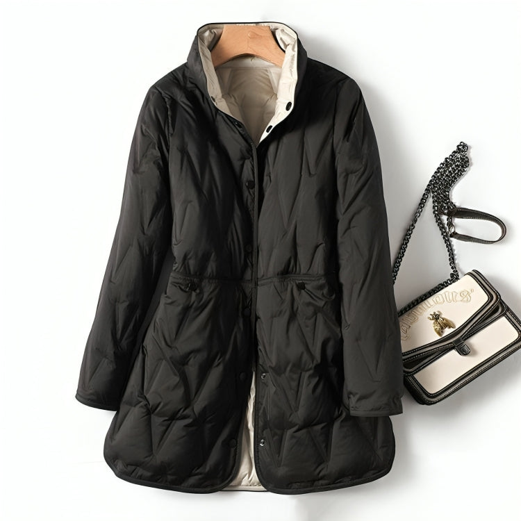 Julia | Klassischer Mantel für Damen im eleganten Look