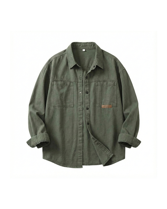 Georg | Vintage Vibe Hemd mit klarer Silhouette