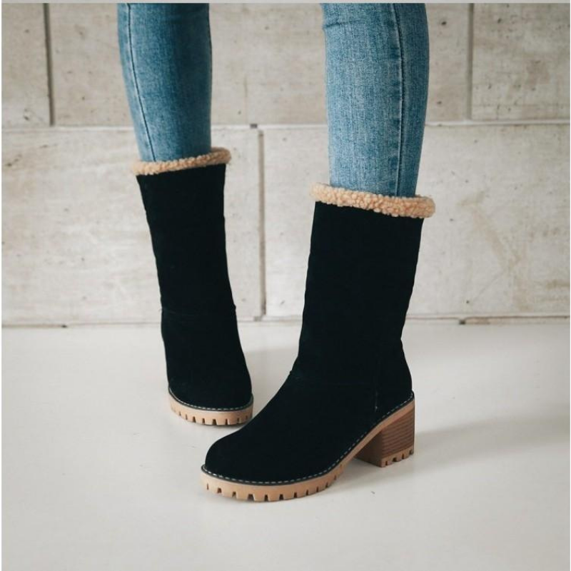 Maria | Gefütterte Damenstiefel für kalte Wintertage