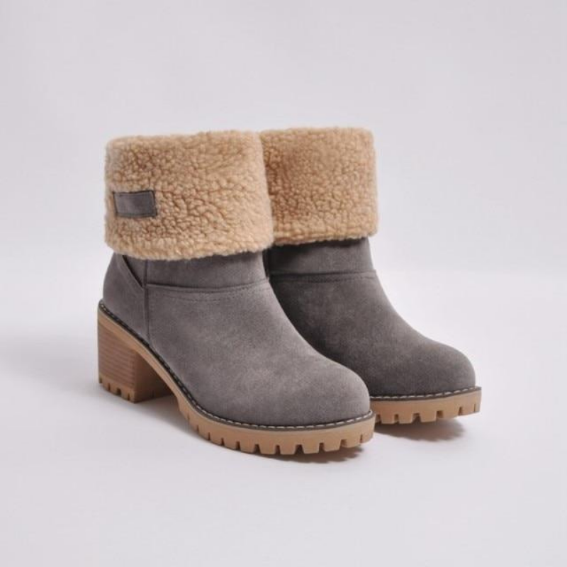 Maria | Gefütterte Damenstiefel für kalte Wintertage