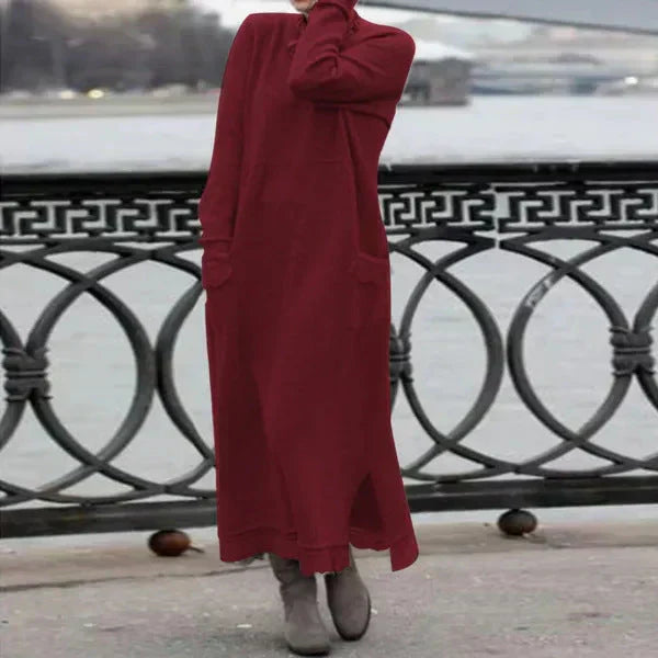 Emma | Oversized Strickkleid Damen lässig & stilvoll