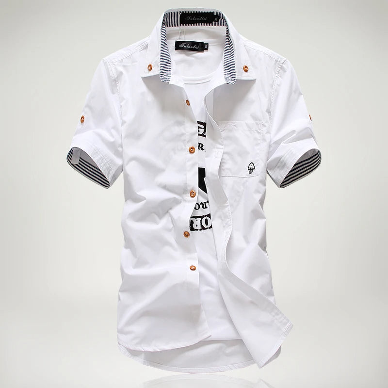David | Mason Signature Button-Up Hemd in hochwertiger Verarbeitung